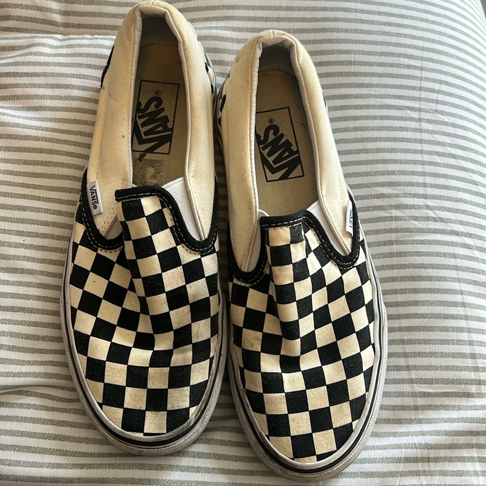 Checkered Vans